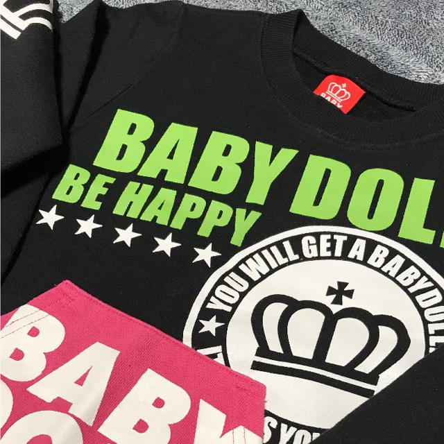 BABYDOLL(ベビードール)のベビードール キッズ/ベビー/マタニティのキッズ服男の子用(90cm~)(Tシャツ/カットソー)の商品写真