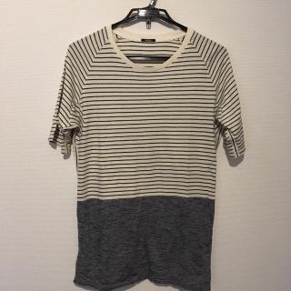 デンハム(DENHAM)の◆DENHAMデンハム 半袖ボーダーカットソーM◆(Tシャツ/カットソー(半袖/袖なし))