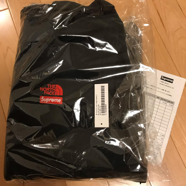 ★XL 黒Supreme NorthFace Hooded Sweatshirt