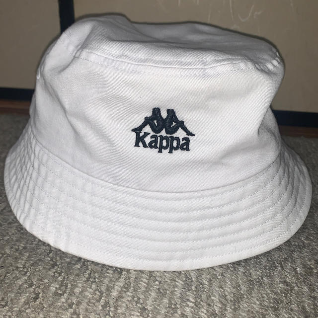 Kappa(カッパ)の【新品】Kappa/バケットハット/ホワイト レディースの帽子(ハット)の商品写真