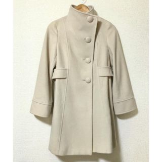 アンタイトル(UNTITLED)の【美品】UNTITLED〈アンタイトル〉カシミヤ混 スタンドカラーコート＊2＊(ロングコート)