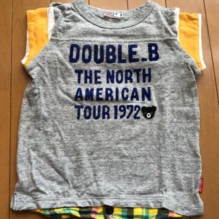 ダブルビー(DOUBLE.B)のDOUBlE.B長袖Tシャツ100(Tシャツ/カットソー)