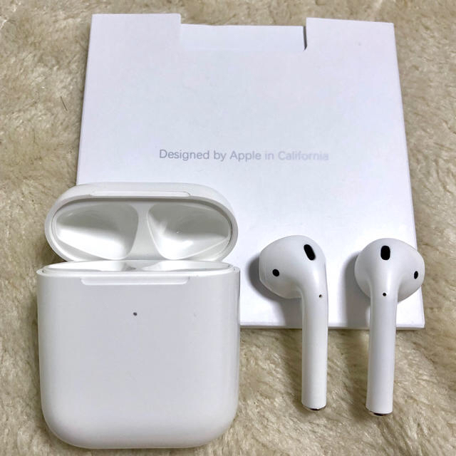 オーディオ機器新品⭐︎AirPods with wireless Charging Case