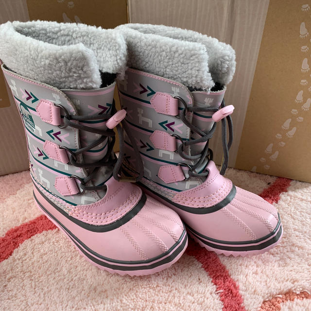 SOREL(ソレル)のSORELソレル☆スノーブーツ19cm新品◆国内正規品① キッズ/ベビー/マタニティのベビー靴/シューズ(~14cm)(長靴/レインシューズ)の商品写真