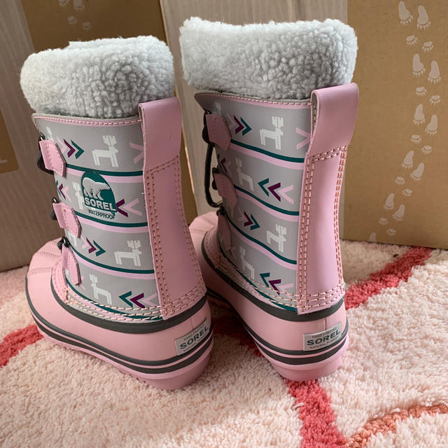 SOREL(ソレル)のSORELソレル☆スノーブーツ19cm新品◆国内正規品① キッズ/ベビー/マタニティのベビー靴/シューズ(~14cm)(長靴/レインシューズ)の商品写真