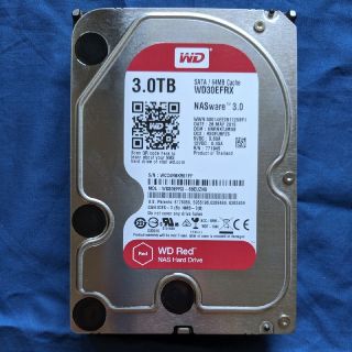 WD RED WD30EFRX NAS用 3TB(PCパーツ)