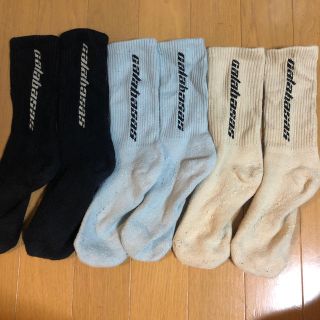 アディダス(adidas)のyeezy calabasas socks イージーカラバサス靴下　3色(ソックス)