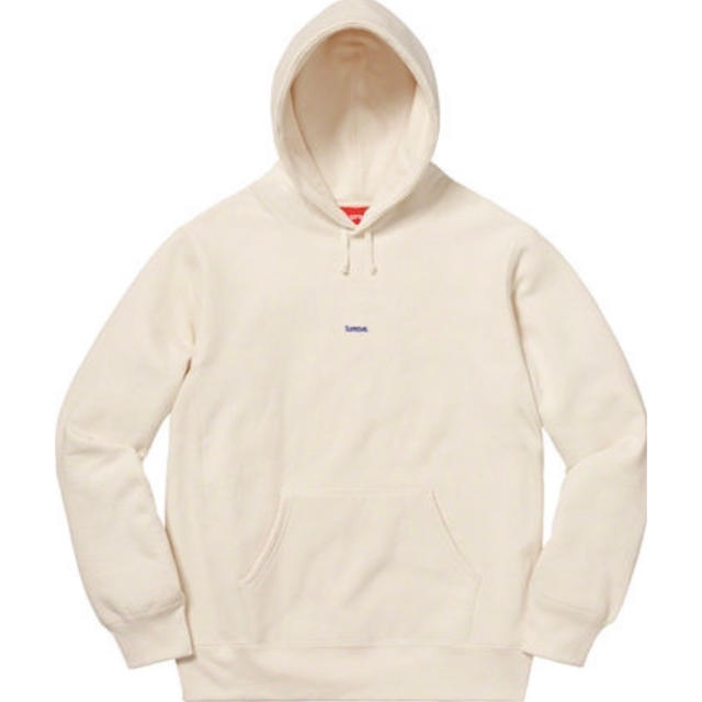 本物保証Supreme Micro Logo Hooded Sweatshirt