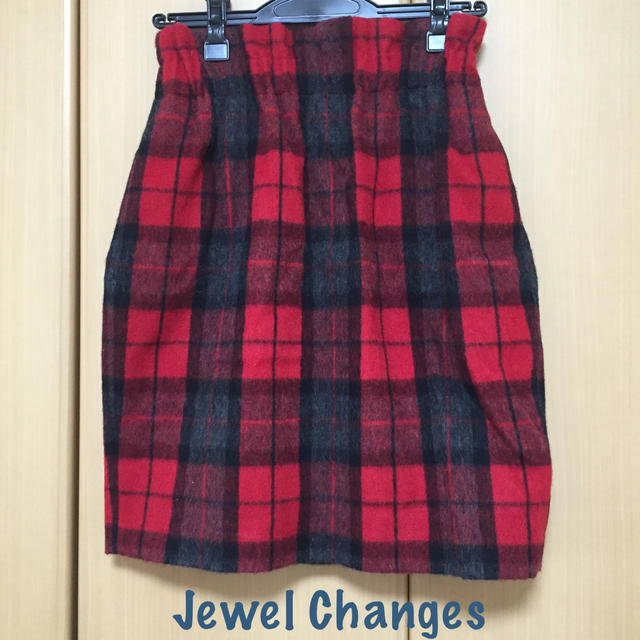 Jewel Changes(ジュエルチェンジズ)のジュエルチェンジズ チェックスカート レディースのスカート(ひざ丈スカート)の商品写真