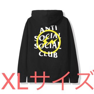 フラグメント(FRAGMENT)のASSC × fragment パーカー 黄色　XLサイズ (パーカー)