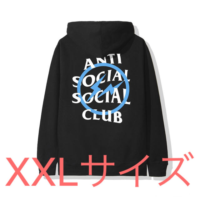 ASSC × fragment パーカー 青色　XXLサイズ