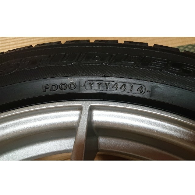 E52エルグランド／225/55R18スタッドレスアルミ付4本