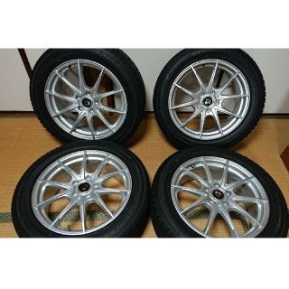 E52エルグランド／225/55R18スタッドレスアルミ付4本(タイヤ・ホイールセット)