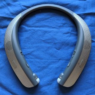 エルジーエレクトロニクス(LG Electronics)のbluetooth接続ワイヤレス首かけスピーカー HBS W120(ヘッドフォン/イヤフォン)