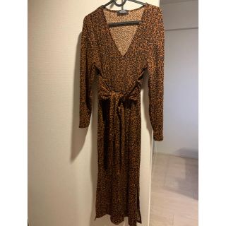 ベルシュカ(Bershka)のレオパードワンピース(ロングワンピース/マキシワンピース)