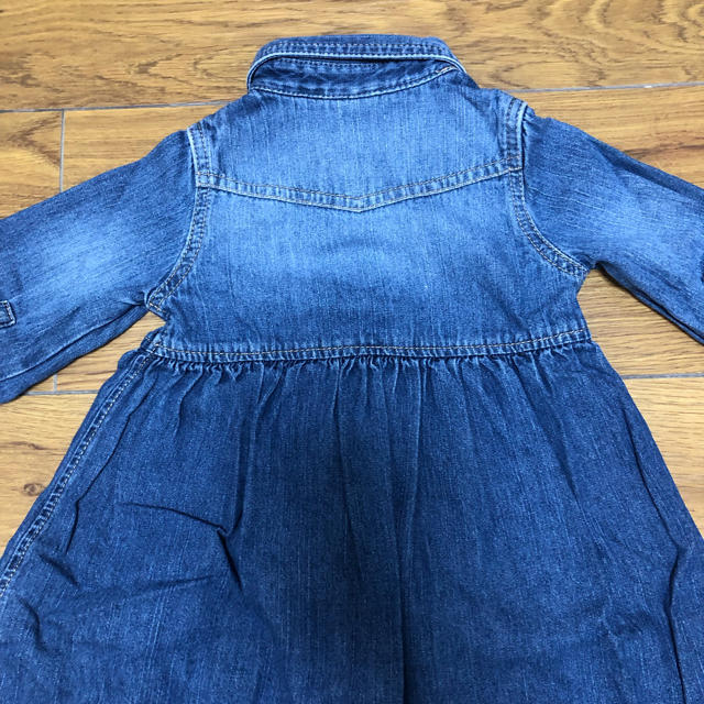 PETIT BATEAU(プチバトー)のプチバトー ジャンパースカート ワンピース キッズ/ベビー/マタニティのベビー服(~85cm)(ワンピース)の商品写真