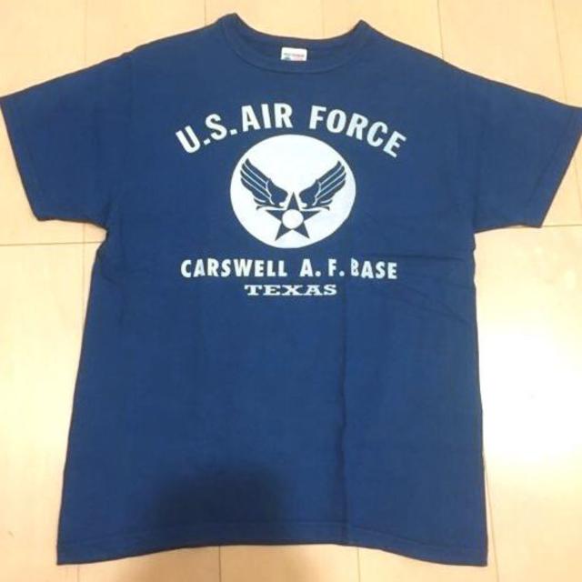 Buzz Rickson's(バズリクソンズ)のバズリクソンズ★U.S.AIR FORCEプリントTシャツ★ブルー メンズのトップス(Tシャツ/カットソー(半袖/袖なし))の商品写真