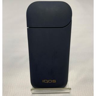 アイコス(IQOS)の動作確認済み　iQOS2.4Plusネイビーチャージャー(タバコグッズ)