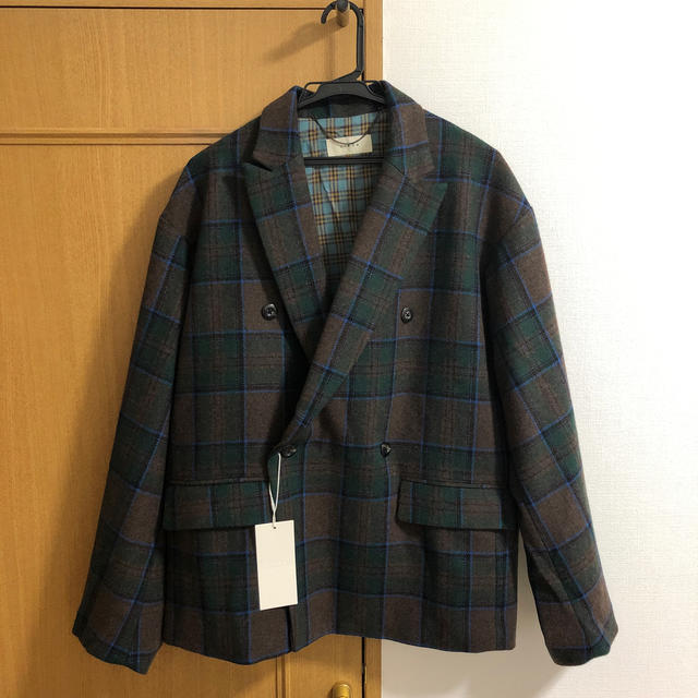 最安値挑戦！ - Jieda Jieda 19aw テーラードジャケット PLAID ジエダ