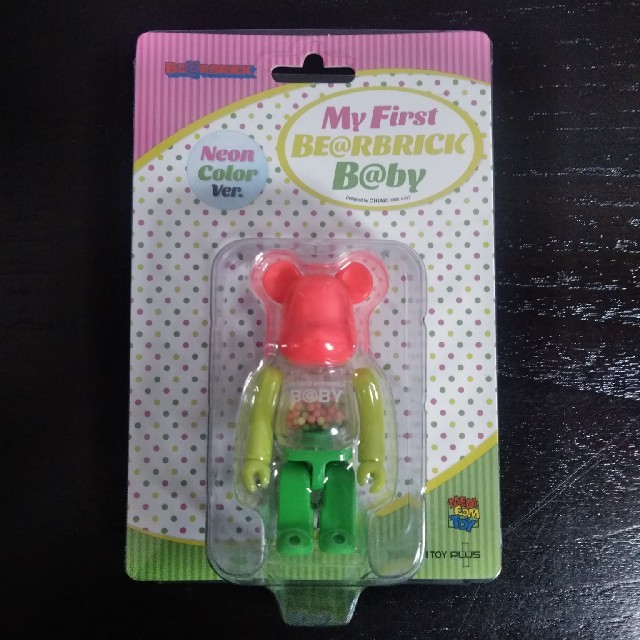 MEDICOM TOY(メディコムトイ)のMY FIRST BE@RBRICK B@BY NEON Ver. 100％ エンタメ/ホビーのおもちゃ/ぬいぐるみ(キャラクターグッズ)の商品写真