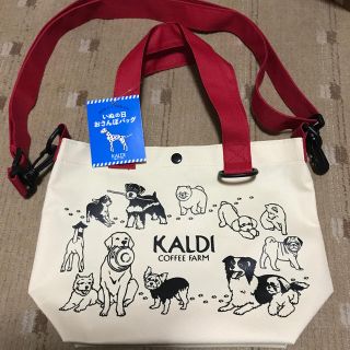 カルディ(KALDI)のカルディ いぬの日おさんぽバッグ バッグのみ(トートバッグ)