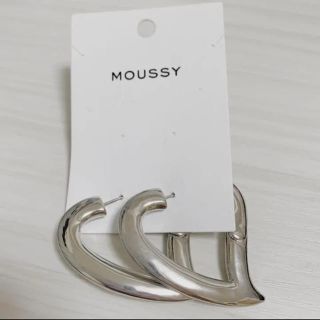 マウジー(moussy)の本日限定価格！moussy  ハートフープピアス(ピアス)