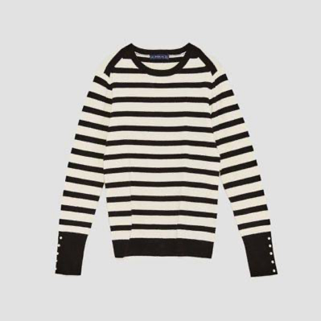 ZARA(ザラ)の本日限定価格！ZARA パールボタンニット レディースのトップス(ニット/セーター)の商品写真