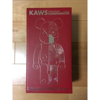 メディコムトイ(MEDICOM TOY)の新品未開封KAWS BE＠RBRICK400%COMPANION人体模型(その他)