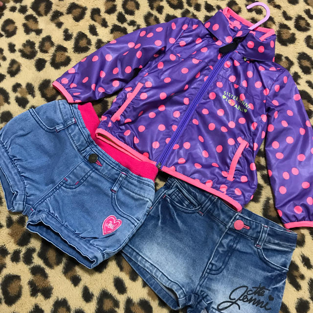 JENNI(ジェニィ)のJenni ドットパーカーセット　９０㌢ キッズ/ベビー/マタニティのキッズ服女の子用(90cm~)(ジャケット/上着)の商品写真