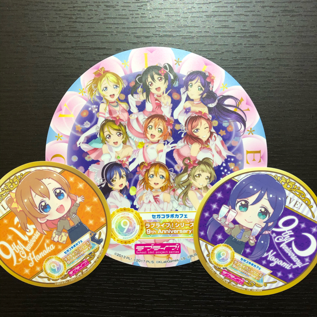 SEGA(セガ)の【最終値下げ早い者勝ち❗️】ラブライブ! コースター エンタメ/ホビーのフィギュア(アニメ/ゲーム)の商品写真