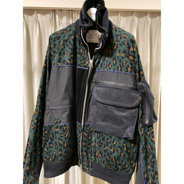 sacai LEOPARD BLOUSON レオパード　ブルゾン　サイズ　1