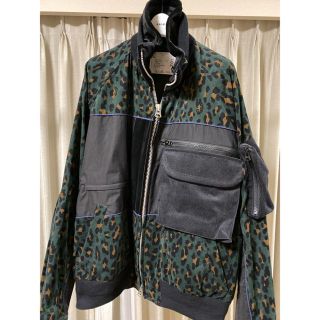 sacai - sacai LEOPARD BLOUSON レオパード ブルゾン サイズ 1の通販