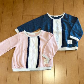 イオン(AEON)のサイズ 100＊トレーナーset(Tシャツ/カットソー)