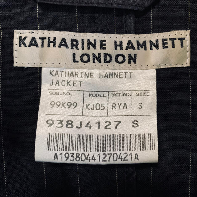 KATHARINE HAMNETT キャサリンハムネットロンドン ジャケット 麻 - www