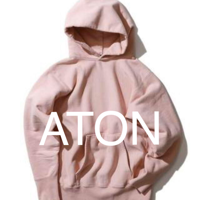 販売中です ☆未使用 ATON NATURAL DYE URAKE HOODIE エイトン