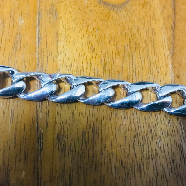 シルバーブレスレット 喜平 silver925 クロス gbh041b 新品 - ブレスレット