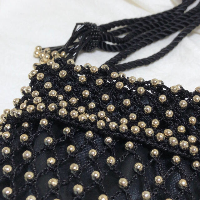 Lochie(ロキエ)の専用＊vintage beads bag刺繍 ビーズ 巾着 バッグ レディースのバッグ(ハンドバッグ)の商品写真