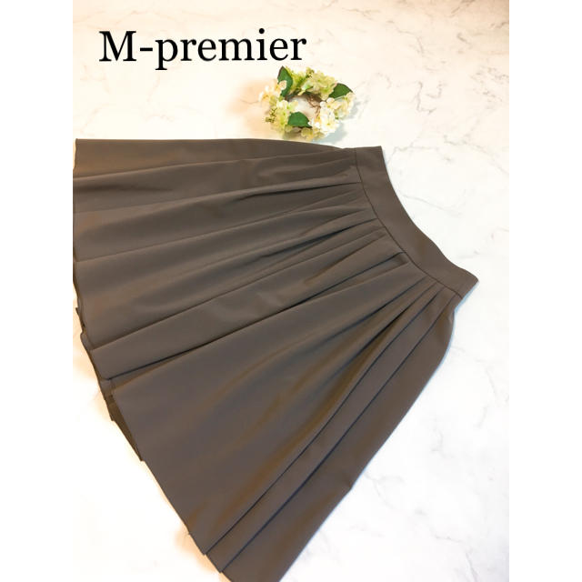 M-premier(エムプルミエ)のM-premier エムプルミエ  スカート レディースのスカート(ひざ丈スカート)の商品写真