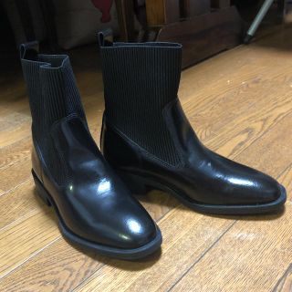 ドクターマーチン(Dr.Martens)の新品同様　Stilmoda　本革　サイドゴア　ショートブーツ（36）(ブーツ)