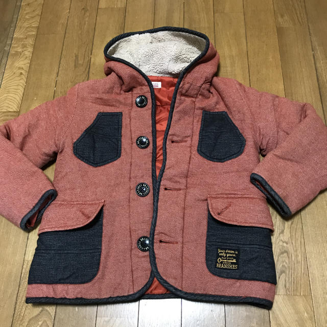 Branshes(ブランシェス)のジャンバー　コート　男女兼用　キッズ キッズ/ベビー/マタニティのキッズ服男の子用(90cm~)(ジャケット/上着)の商品写真