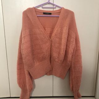 ダブルクローゼット(w closet)のwcloset モヘアカーディガン(カーディガン)