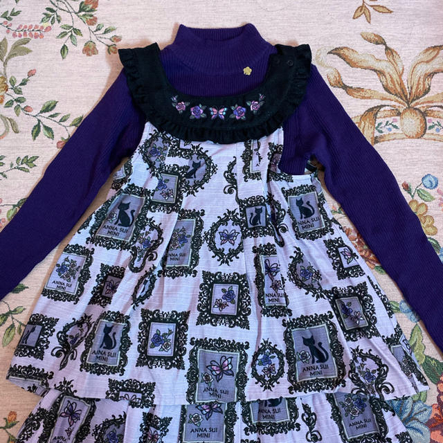 ANNA SUI mini(アナスイミニ)のANNA SUI mini 上下セット キッズ/ベビー/マタニティのキッズ服女の子用(90cm~)(その他)の商品写真