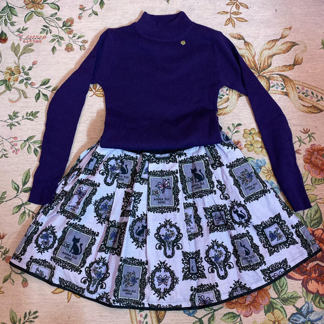 ANNA SUI mini(アナスイミニ)のANNA SUI mini 上下セット キッズ/ベビー/マタニティのキッズ服女の子用(90cm~)(その他)の商品写真