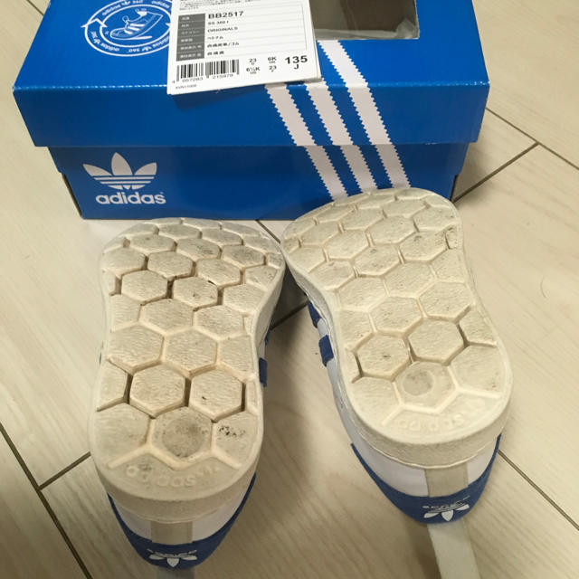 adidas(アディダス)のアディダス スーパースター SS360 adidas キッズ/ベビー/マタニティのベビー靴/シューズ(~14cm)(スニーカー)の商品写真