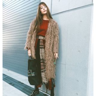 アメリヴィンテージ(Ameri VINTAGE)のAMERI TEDDY LONG FUR COAT(毛皮/ファーコート)