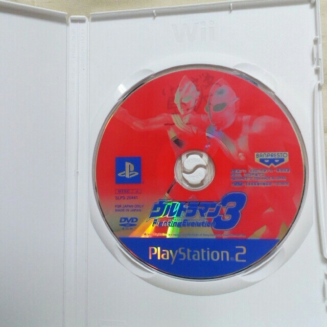 PlayStation2(プレイステーション2)のウルトラマン ファイティングエボリューション3 エンタメ/ホビーのゲームソフト/ゲーム機本体(家庭用ゲームソフト)の商品写真