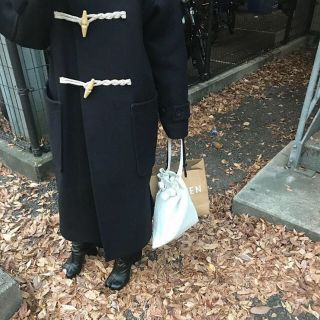 ハイク(HYKE)の【ゆき様 専用】19AW hyke ダッフルコート ネイビー(ダッフルコート)