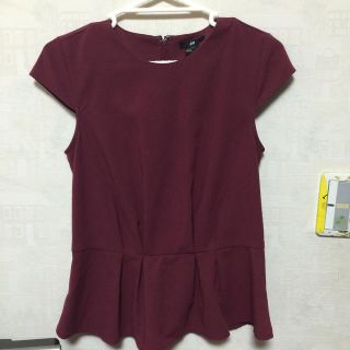 エイチアンドエム(H&M)のH&M トップス(シャツ/ブラウス(半袖/袖なし))