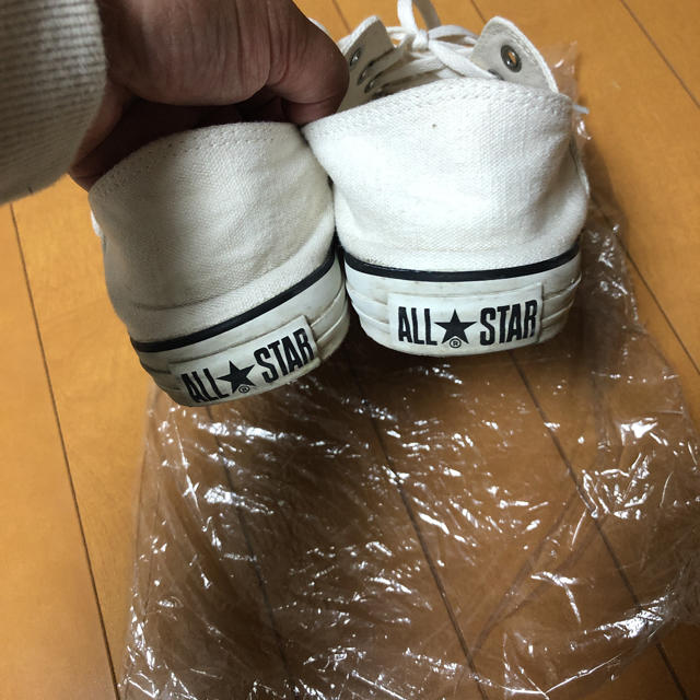 CONVERSE(コンバース)のコンバース　白 レディースの靴/シューズ(スニーカー)の商品写真