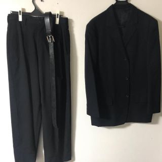 ヨウジヤマモト(Yohji Yamamoto)のY's for men ウールギャバジンセットアップ(セットアップ)